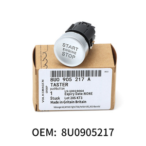 Interrupteur de démarrage à un bouton Audi 8U0905217A pour système d'entrée sans clé Q3 Q2L RSQ3 - Product Image 2