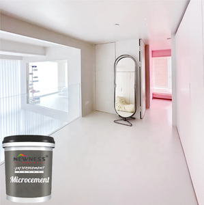 Revestimiento de microcemento impermeable ecológico, componentes dobles no tóxicos, polvo/líquido <span class=keywords><strong>para</strong></span> techo, suelo, pared, agua, TiO2 - Product Image 3