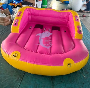 Sofá de agua remolcable ZHENGKU-Tubo inflable resistente para remolque de barcos, esquí y deportes acuáticos - Product Image 2