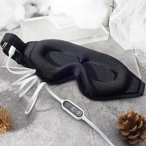 Antifaz 3D Inalámbrico con Calor, Música Bluetooth, Compresa Caliente Recargable para Aliviar la Fatiga Ocular y la Sequedad, Antifaz para Dormir con Bloqueo de Luz, de Algodón - Product Image 2