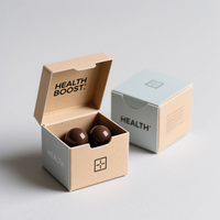 Fabricants de boîtes d'emballage de médicaments personnalisées Boîte en carton pour pilules de produits de santé Emballage de médicaments pour capsules vitaminées