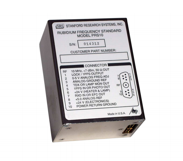 PRS10 Rubidium Atomic Clock with Low Phase Noise SRS STANFORD