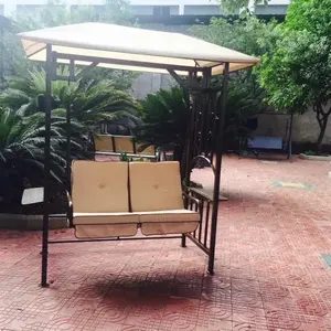 Свободно стоящий открытый роскошный качели стул с крышей