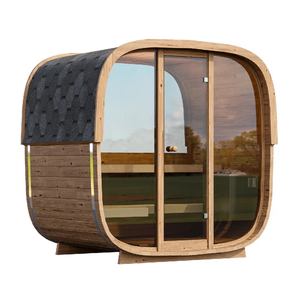 Sauna de Vapor Seco para Exteriores Personalizada a Precio de Fábrica para 4 Personas, para Relajación en el Patio Trasero - Product Image 1