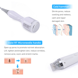 Appareil portable de <span class=keywords><strong>radiofréquence</strong></span> pour le raffermissement cutané, <span class=keywords><strong>micro</strong></span>-<span class=keywords><strong>aiguilles</strong></span> fractionnelles, machine de microneedling avec marteau froid 2 en 1 - Product Image 3