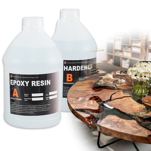 Cho độ cứng cao sông bảng: 3:1 sâu đổ Epoxy - Crystal rõ ràng & bong bóng miễn phí công thức - Product Image 1