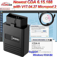 Software CDA 6.15.188 con Escáner USB Micropod2 para Descargador FLASH CDA6 + Herramienta de Diagnóstico Automotriz Micropod 2 Micropod2