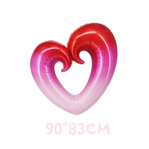 ลูกโป่งฟอยล์<span class=keywords><strong>รูป</strong></span>หัวใจสำหรับงานแต่งงาน - Product Image 3