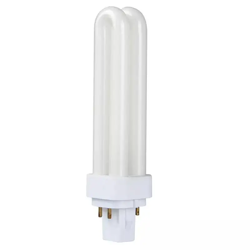 Lâmpada fluorescente compacta do plc, 4pin, economia de energia g24d G24D-3 26w