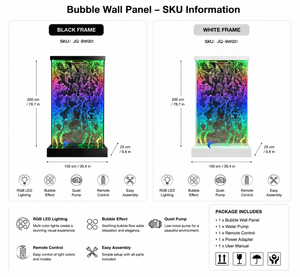 Movable Waterproof LED Acrylic Water Bubble Wall Room Divider Panel for Wedding or Restaurant <b>Decorative</b> <b>Screen</b> - Product Image 4