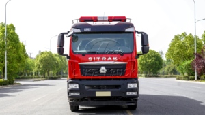 Sistema de extinción vertical de incendios con UAV conectado a 200 metros, camión de bomberos CAFS con capacidad de carga de 350 kg para trabajos pesados - Product Image 4