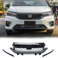 Kit sport pour Honda City modèle 2020-2022 : Spoiler avant, Lame avant, Spoiler, Aileron arrière, Jupes latérales, Calandre avant