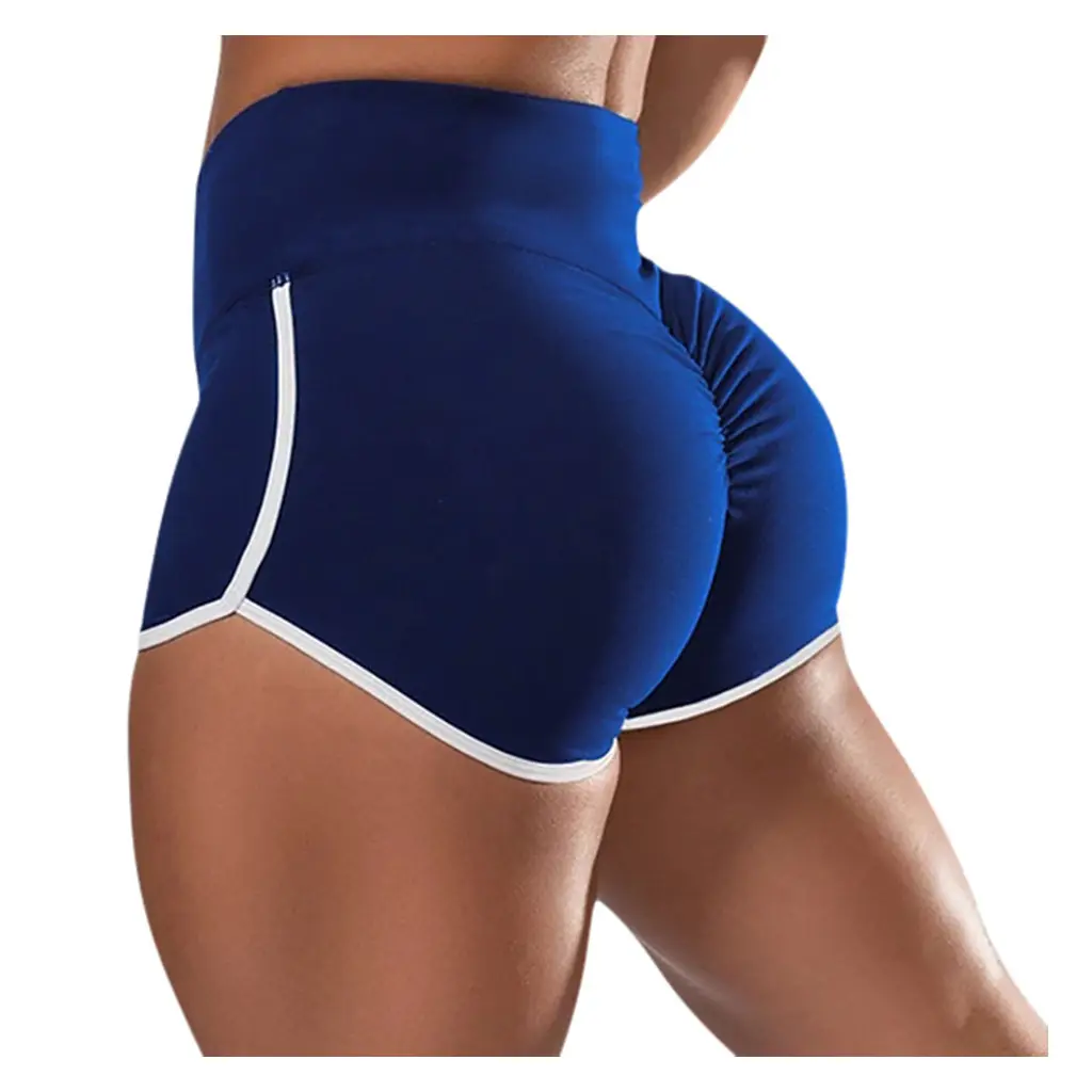 Multicolor chegada de fitness yoga desgaste das senhoras do algodão calções de treinamento treino trajes sexy shorts de cintura alta mulheres corredores xxxl