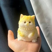 Mainan Baru Lucu Imut Anti Cemas Bentuk Kucing Taba Squishy Sensorik Pereda Stres Mainan Anak Fidget Squeeze Grosir