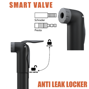 Bomba de Aire Telescópica para Bicicleta de Alta Calidad BOMB, Inflador de Neumáticos Portátil, Bomba Manual para Bicicleta - Product Image 2