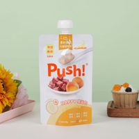 Pochettes Doypack refermables avec bec verseur, qualité alimentaire, sans BPA, en PE, impression de logo personnalisée, pour ketchup, gelée, jus, liquides et recharges de boissons
