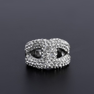 Custom Jewelry Iced Out CZ Paved <b>Rings</b> for Women Party Engagement Jewellery High Quality Stainless Steel Finger <b>Ring</b> - Product Image 1