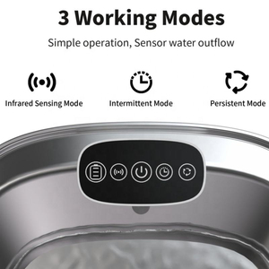Fontaine à eau pour animaux de compagnie intelligente, grande capacité de 5 L, pour les foyers multi-animaux, fonctionnement silencieux et stable - Product Image 5