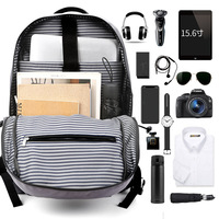 Hot Sale High Quality Unisex Daily Used Fashion Waterproof Polyester Laptop Backpack with Zipper Closure Below 24L Capacity