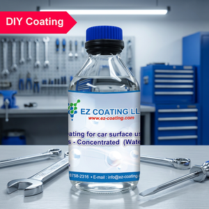 55.EZ Coating LLC K-412 1L Concentré de revêtement céramique pour surface automobile Protection hydrophobe à base d'eau - Product Image 1