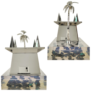Modelo <span class=keywords><strong>de</strong></span> base <span class=keywords><strong>de</strong></span> cristal <span class=keywords><strong>de</strong></span> vaca 3D <span class=keywords><strong>de</strong></span> gama alta personalizado recuerdo turístico aleación <span class=keywords><strong>de</strong></span> aluminio Metal plateado amor <span class=keywords><strong>arte</strong></span> popular para personal - Product Image 4