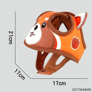 Ours de dessin animé en coton marchant apprendre <span class=keywords><strong>casque</strong></span> de sécurité <span class=keywords><strong>Anti</strong></span>-Collision protection de la tête d'automne bébé produits écologiques pour les tout-petits - Product Image 5