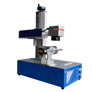 ระบบเลเซอร์ไฟเบอร์แกนหมุน CNC 3 มิติ ใช้งานง่าย กำลังไฟ 20W/30W/50W ระบายความร้อนด้วยน้ำและอากาศ รองรับไฟล์ DXF/PLT แบบตั้งโต๊ะ พกพาสะดวก - Product Image 1