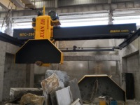 Scie à pont Xianda nouvelle génération à économie d'énergie et haute précision pour la découpe de pierre, avec une longueur de coupe maximale de 3500 mm pour le granit, le marbre et les carreaux