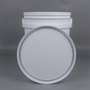 Nhà Máy Trực Tiếp Thực Phẩm Cấp Nhựa Xô Vuông Và Xi Lanh Hình Dạng Với Nắp Có Thể Tái Chế Bán Buôn Cho Nước Lưu Trữ - Product Image 5