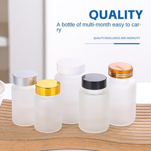 Flacons en verre givré avec bouchon à vis <span class=keywords><strong>Maoya</strong></span> 30 ml-150 ml pour les soins de santé, les aliments et les médicaments, les pilules, les vitamines, les capsules - Product Image 3