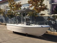 Bateau de pêche Liya 5m Panga, bateaux de travail en fibre de verre personnalisés