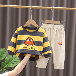 Vêtements pour tout-petits, vêtements pour enfants, ensembles décontractés pour bébés garçons avec pantalon chino de Chine - Product Image 3