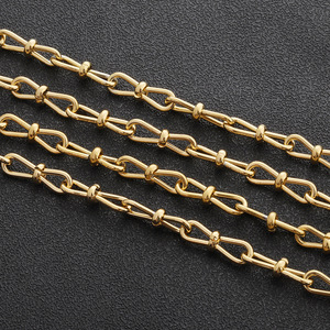 Stainless Steel Bow Chain Buckle H1602 Steel Gold DIY <b>Bag</b> <b>Accessory</b> Chain Spring 2025 - Product Image 1