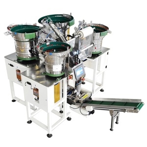 Feiyu điện tử vít mùa xuân máy giặt hạt Cáp Clip đếm máy đóng gói với rung Feeder - Product Image 1