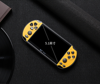 Console de jeu portable X7 PLUS 5.1 pouces grand écran PSP