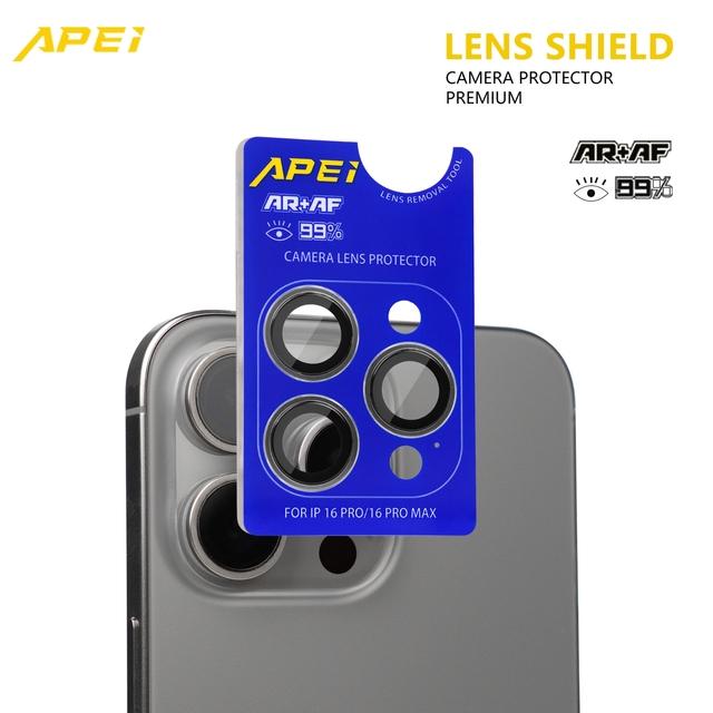 Factory OEM/ODM Customizable Full Cover Camera Lens Protector High - Durability Shield Film for iPhone 15 16 17 Series