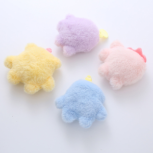 Jouet pour chat en peluche monstre de dessin animé mignon, avec catnip, bruit froissé, doux et moelleux, pour chatons, jeu interactif, sifflet, catnip naturel - Product Image 3