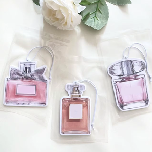 자동차 용 공장 가격 향수병 디자인 공기 청정기 맞춤형 럭셔리 지속 향수 종이 공기 청정기 - Product Image 4