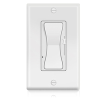 Accessoires d'éclairage certifiés ETL Plaque murale Triac 0-10V ELV Dimmable unipolaire ou 3 voies 600W LED gradateur