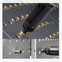Outil de rivetage sans fil au lithium, outil de rivetage électrique sans balais, rechargeable, portable, industriel, haute force de traction, riveteuse LIHE LH-N10