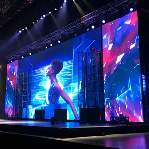 จอ LED กันน้ำสำหรับเวทีคอนเสิร์ต ขนาด 500x500 500x1000  แผงวิดีโอ LED P3.91 P4.81 สำหรับเช่าใช้งานกลางแจ้ง - Product Image 1