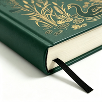 Carnet de notes A5 à couverture rigide, couverture en cuir PU personnalisée, carnet à points, planificateur, cadeau