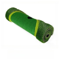 Tapis d'entraînement de golf intérieur extérieur OEM Tapis d'entraînement de golf portable Putting Green avec drapeau