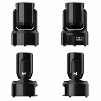 Mini projecteur LED 150W à tête mobile avec 7 gobos, 8 couleurs, prisme, contrôle DMX RDM pour événements DJ