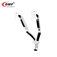 Mouvement complet 13 " - 27" Taille Flexible Réglable Ordinateur Accessoires Ressort À Gaz Moniteur Double Bras