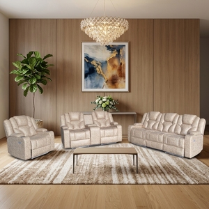 Set di Divani Reclinabili <span class=keywords><strong>da</strong></span> Ufficio <span class=keywords><strong>Frank</strong></span> Furniture in Pelle, Stile Europeo Antico con Altezza Regolabile - Product Image 1