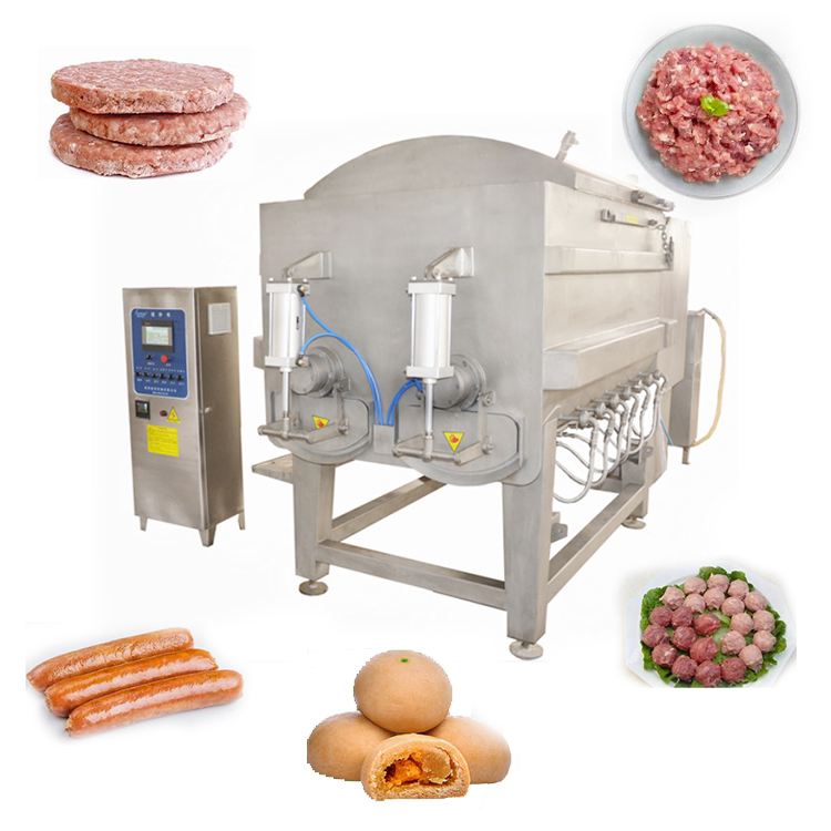 High Productivity Vacuum Meat Mixer / Electric Meat Mixers / Mixed Meat Machine