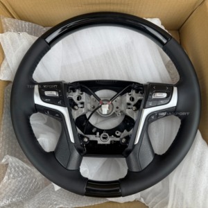 หลังการขายพวงมาลัยไม้ใช้สำหรับ Toyota Land Cruiser LC 200 70 105 79 300ชุด FJ Cruiser 4Runner Fortuner Prado J 120 - Product Image 1
