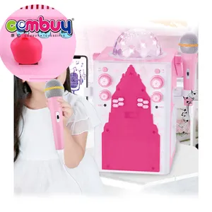 Fashion singing machine contact phone microphone music karaoke toy set