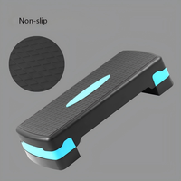 Plataforma de Step Aeróbico Personalizada con Logotipo, Duradera, Ecológica, de ABS/PP, Impermeable, de 45 cm, 68 cm, 81 cm, Tabla de Step para Entrenamiento Físico